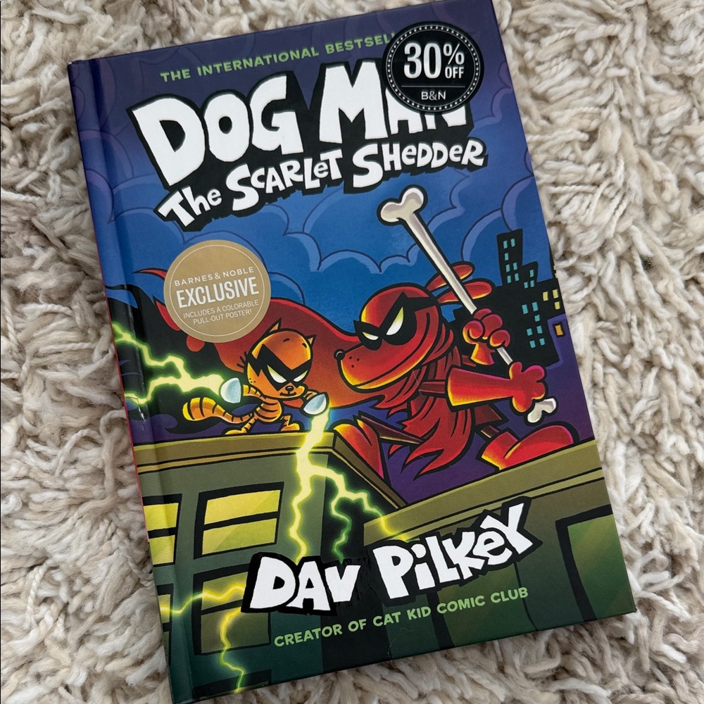 Dog Man: The Scarlet Shedder Dav Pilkey